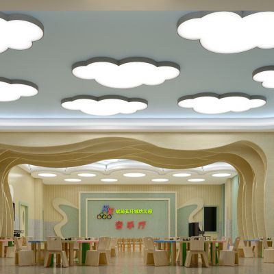 幼儿园室内装饰设计CAD施工图效果图