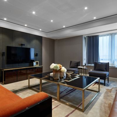 中式水景城CAD施工图实景图