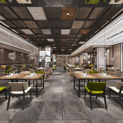 亚朵酒店CAD施工图效果图完工实景