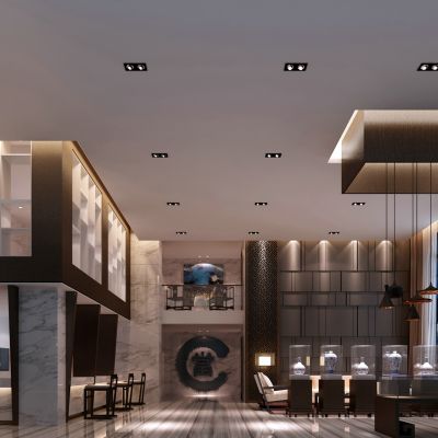 典当行施工图效果图