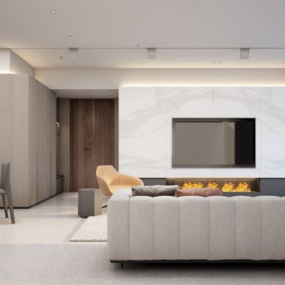 保利国际广场效果图施工图