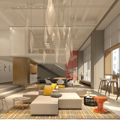 万圆中心公寓CAD施工图效果图物料书机电图