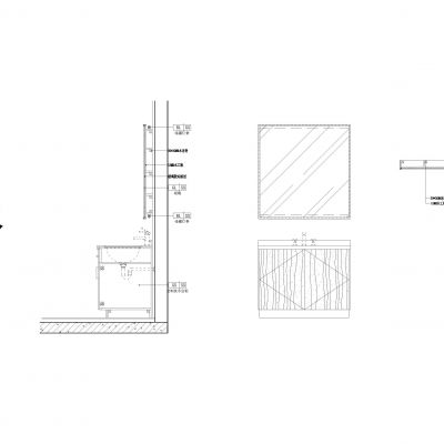 23_精选墙面、吊顶、地平、门道、卫浴节点图