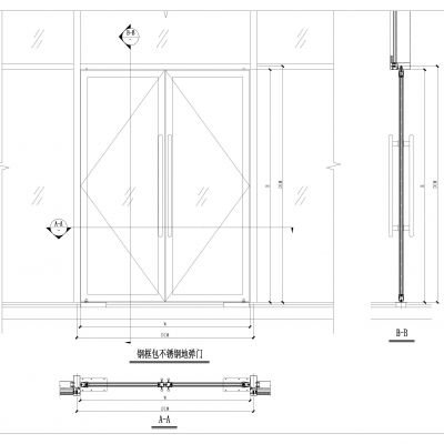 21_门节点大样图