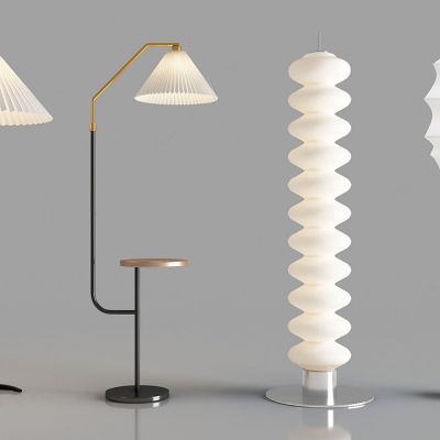 现代落地灯组合