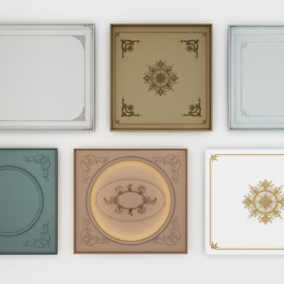 欧式法式雕花吊顶