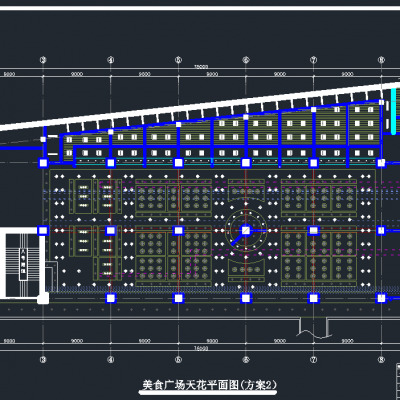 美食广场装修方案
