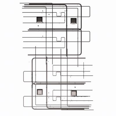工业风消防管道SU模型