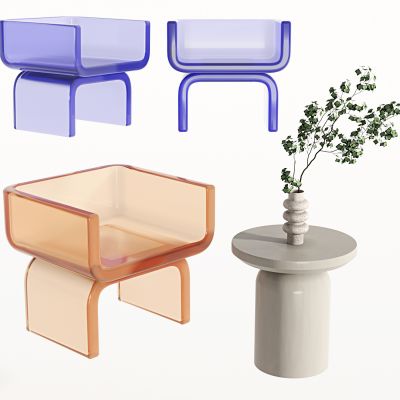 现代亚克力休闲椅，玻璃椅，躺椅，休闲椅，异形椅，创意亚克力椅，洽谈椅