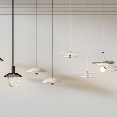 现代轻奢吊灯组合