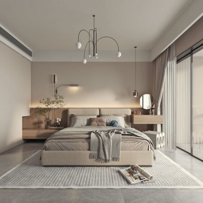 现代卧室