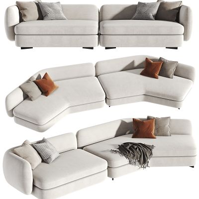 现代布艺多人沙发，三人沙发，转角沙发，接待沙发，休闲沙发，异形沙发，沙发，双人沙发