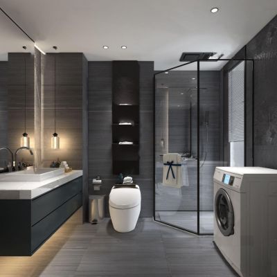 现代简约卫生间