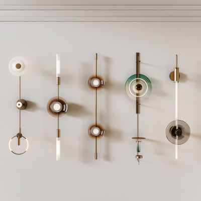 现代轻奢壁灯组合