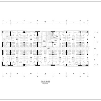 一套酒店平面方案设计图