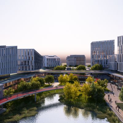 现代产业园内廷