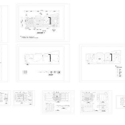 两室一厅一厨一卫小户型装修图