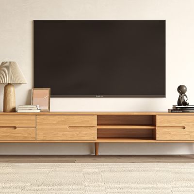 北欧实木电视柜