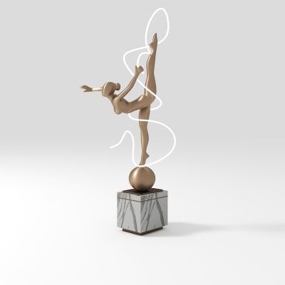 现代人物雕塑摆件