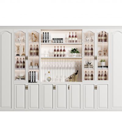 美式简约酒柜 装饰柜