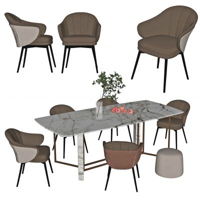 现代大理石餐桌椅，餐桌，餐椅，书桌，书椅，洽谈桌，洽谈椅，书椅，休闲椅