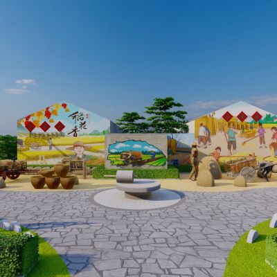 美丽乡村公园新农村规划