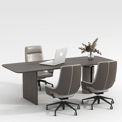现代经理桌椅组合