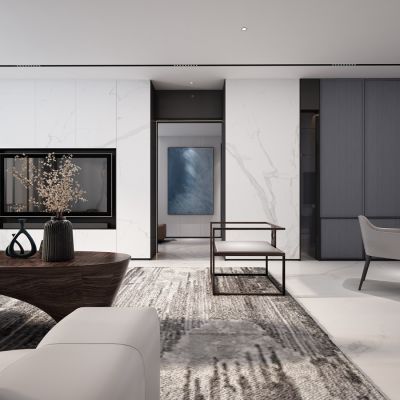 远洋城效果图施工图