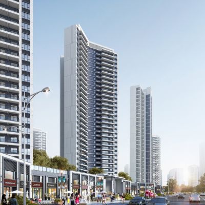 住宅 商业建筑沿街 3D模型