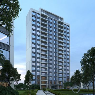 现代高层住宅场景02