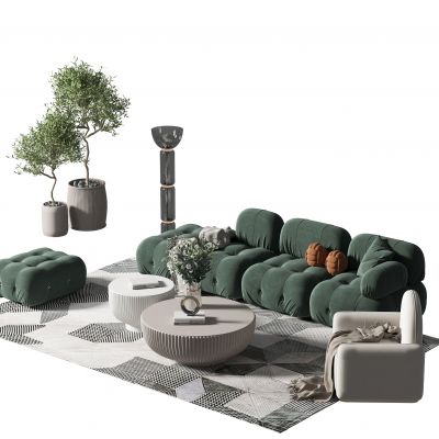 法式沙发茶几组合