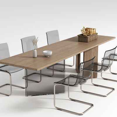 现代书桌椅组合