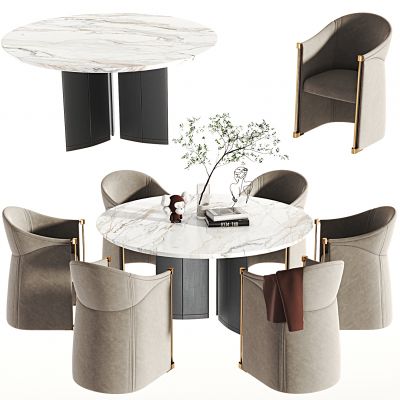 现代圆形大理石餐桌椅，餐桌，餐椅，圆形餐桌，休闲椅，书桌，书椅，办公桌，洽谈桌，洽谈椅，圆形洽谈桌