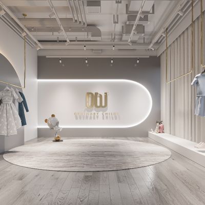 现代服装店女装店