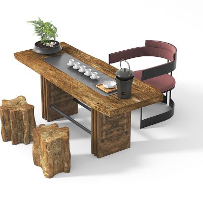 新中式茶桌椅组合