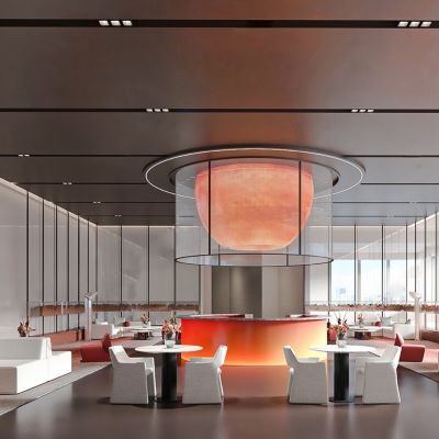 现代售楼接待处SU