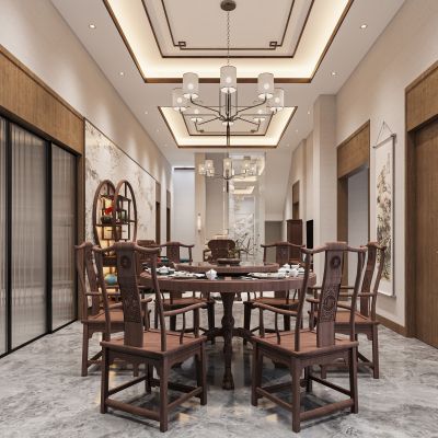 新中式客餐厅