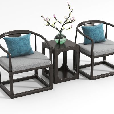 休闲椅及边几组合