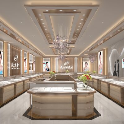 周六福珠宝店面