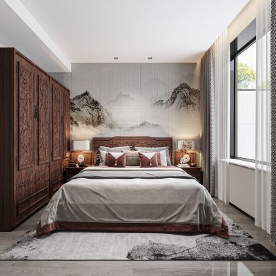 中式卧室