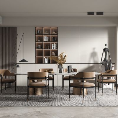 现代轻奢风格餐厅