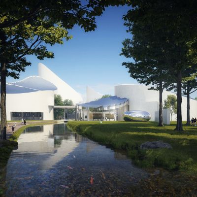 现代博物馆外观