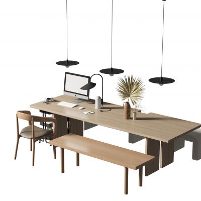 现代餐桌椅组合