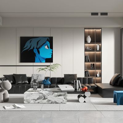 现代简约风格客厅