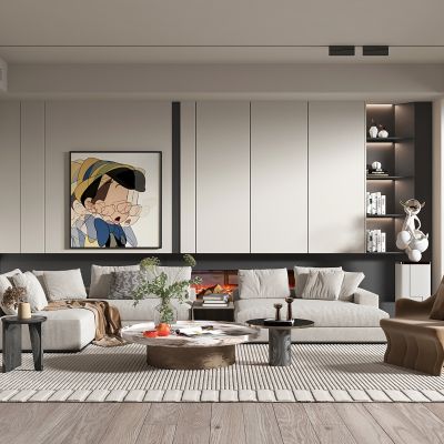 现代简约风格客厅