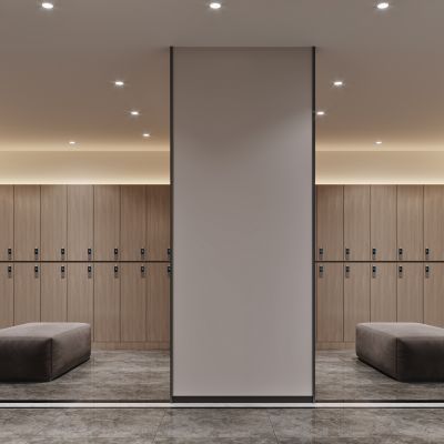 洗浴中心更衣室