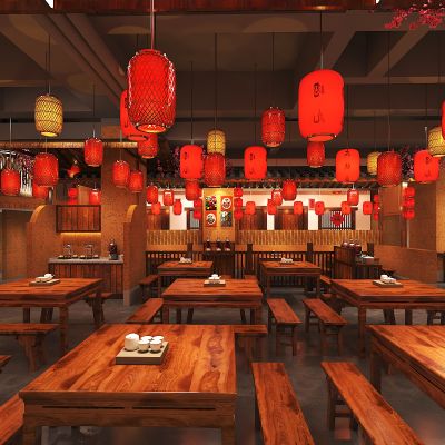 中式土菜馆餐厅