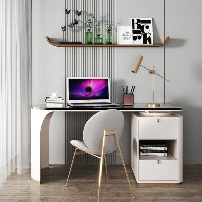 现代书桌椅组合