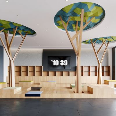 儿童教学游乐区