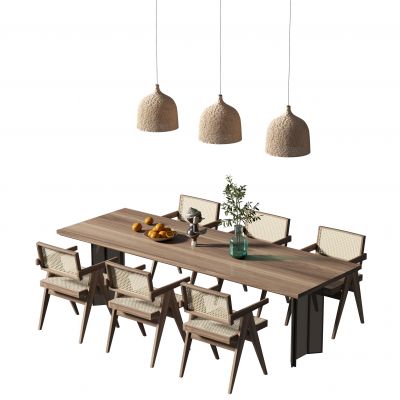 诧寂风餐桌椅组合